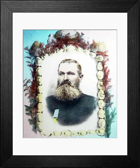Framed Print : Henry Freeman, Coxwain of the Whitby Lifeboat Framed Print : Henry Freeman, Coxwain of the Whitby Lifeboat