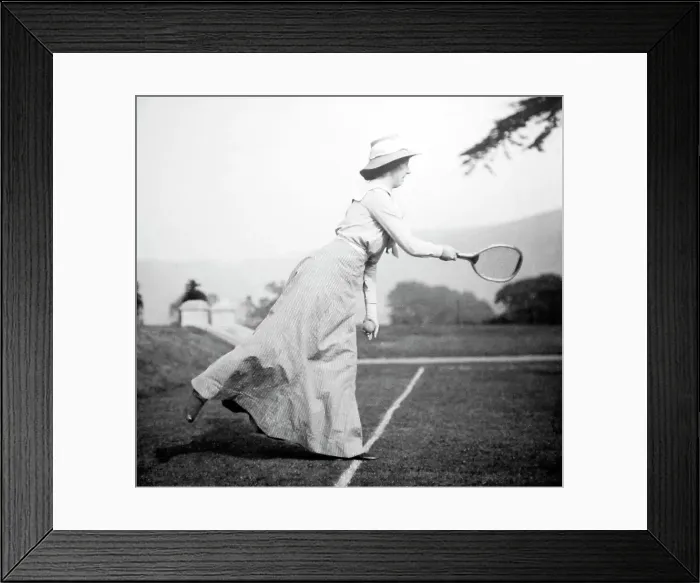 Framed Print : Ladies tennis match Framed Print : Ladies tennis match