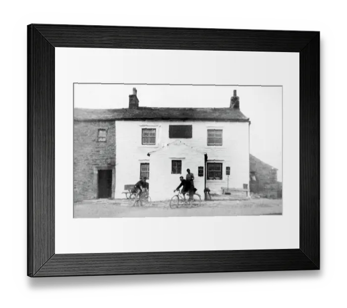 Framed Print : Tan Hill Inn, possibly 1930s Framed Print : Tan Hill Inn, possibly 1930s