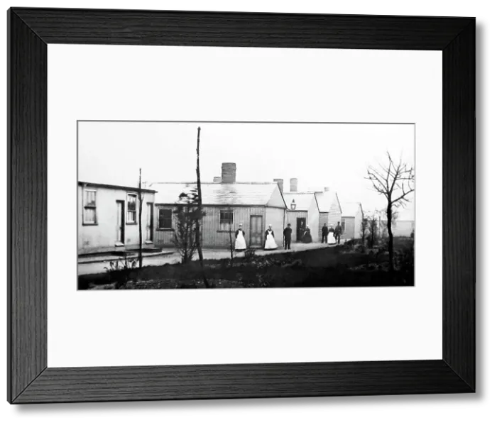 Framed Print : Witton Isolation Hospital fever and smallpox wards Framed Print : Witton Isolation Hospital fever and smallpox wards