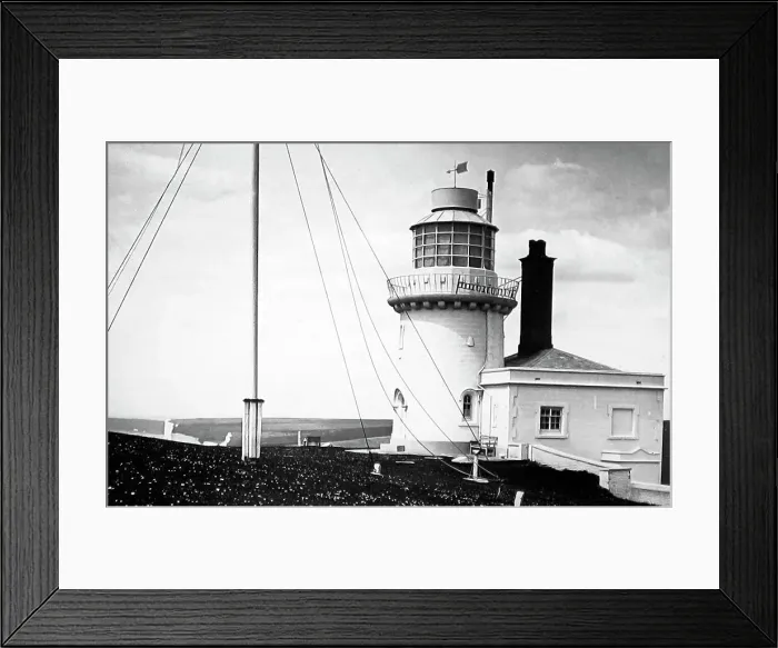Framed Print : Belle Tout Lighthouse, Beachy Head Framed Print : Belle Tout Lighthouse, Beachy Head