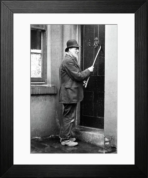 Framed Print : Knocker up Framed Print : Knocker up