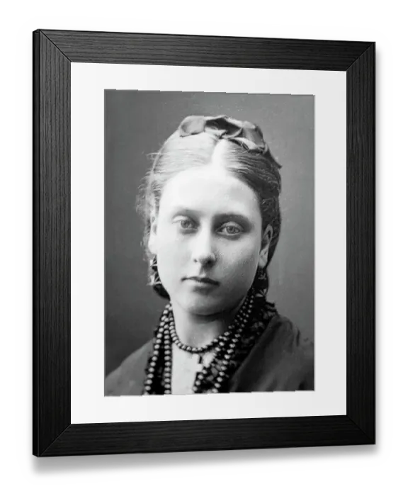 Framed Print : Princess Beatrice, 5th daughter of Queen Victoria Framed Print : Princess Beatrice, 5th daughter of Queen Victoria