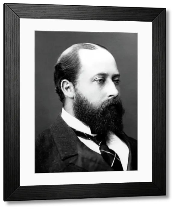 Framed Print : Prince of Wales, later to become King Edward VII Framed Print : Prince of Wales, later to become King Edward VII