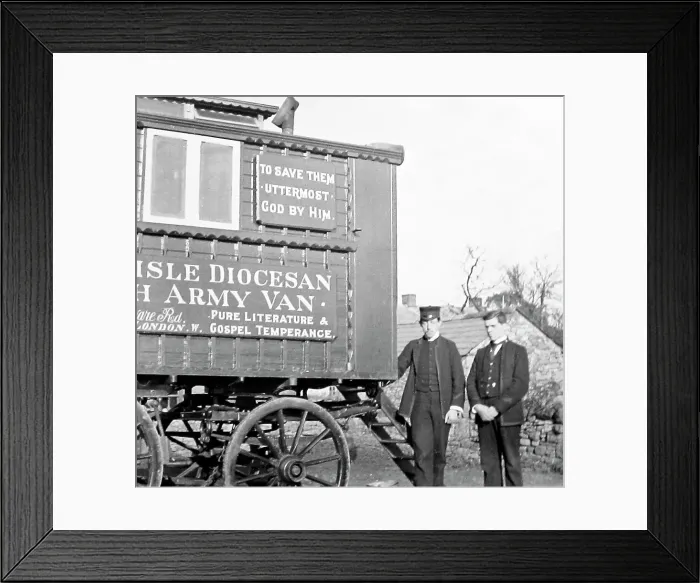 Framed Print : Church Army Mission Van Framed Print : Church Army Mission Van