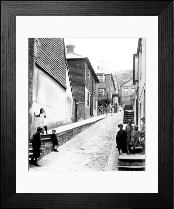 Framed Print : Old Hastings Framed Print : Old Hastings