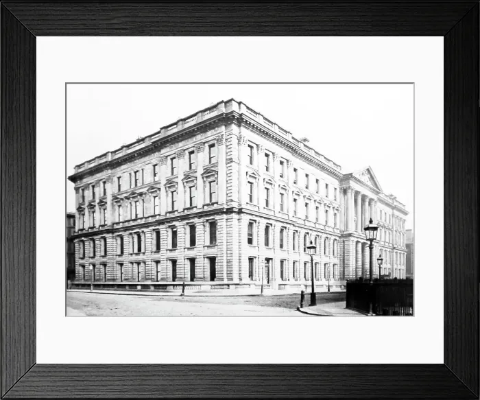 Framed Print : Central Telegraph Office and General Post office, London Framed Print : Central Telegraph Office and General Post office, London