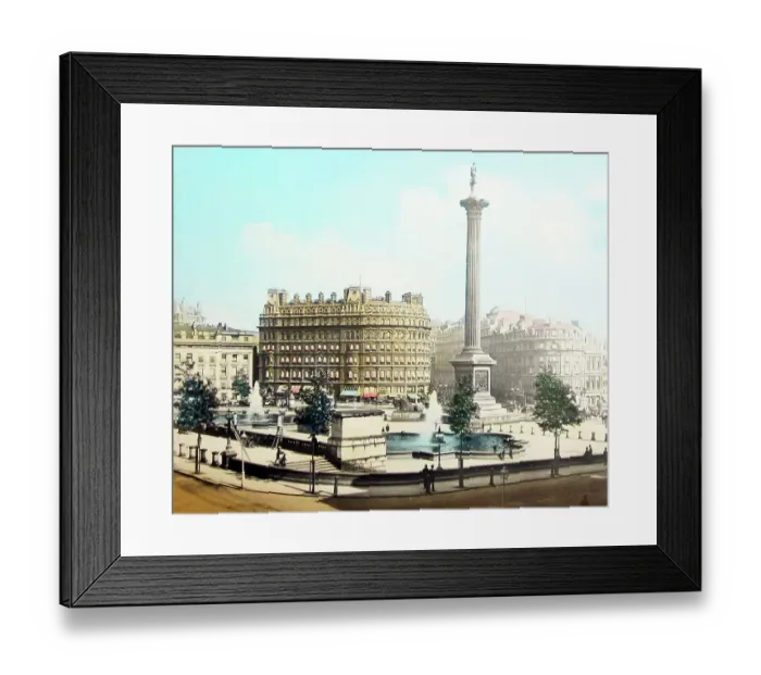 Framed Print : Trafalgar Square, London Framed Print : Trafalgar Square, London