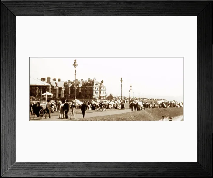 Framed Print : Visitors at Folkestone Framed Print : Visitors at Folkestone