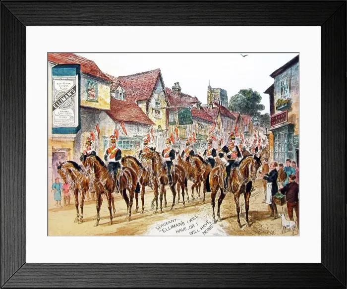 Framed Print : Elliman's Embrocation advertisement Framed Print : Elliman's Embrocation advertisement