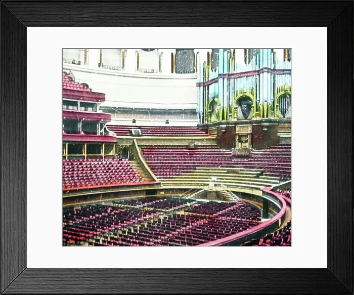 Framed Print : Interior of the Albert Hall, London Framed Print : Interior of the Albert Hall, London