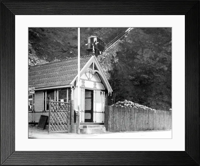 Framed Print : Lynton and Lynmouth Cliff Railway Framed Print : Lynton and Lynmouth Cliff Railway