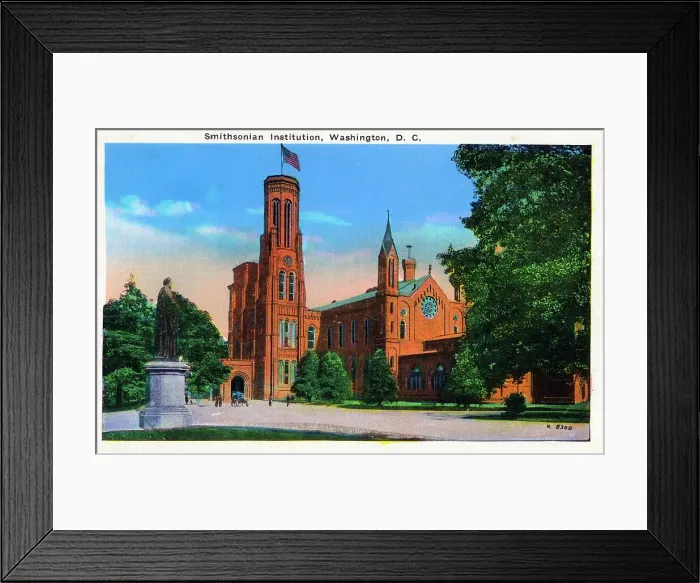 Framed Print : Smithsonian Institution, Washington, D. C. USA Framed Print : Smithsonian Institution, Washington, D. C. USA