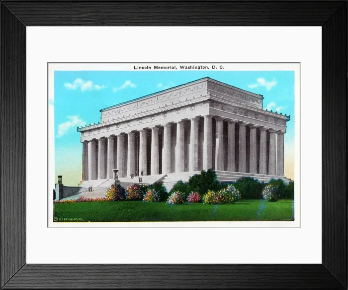 Framed Print : Lincoln Memorial, Washington, D. C. USA Framed Print : Lincoln Memorial, Washington, D. C. USA