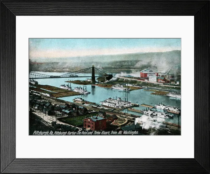 Framed Print : Pittsburgh, Pennsylvania, USA Framed Print : Pittsburgh, Pennsylvania, USA