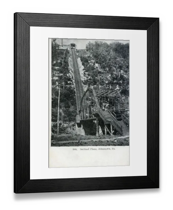 Framed Print : The Inclined Plane, Johnstown, Pennsylvania, USA Framed Print : The Inclined Plane, Johnstown, Pennsylvania, USA