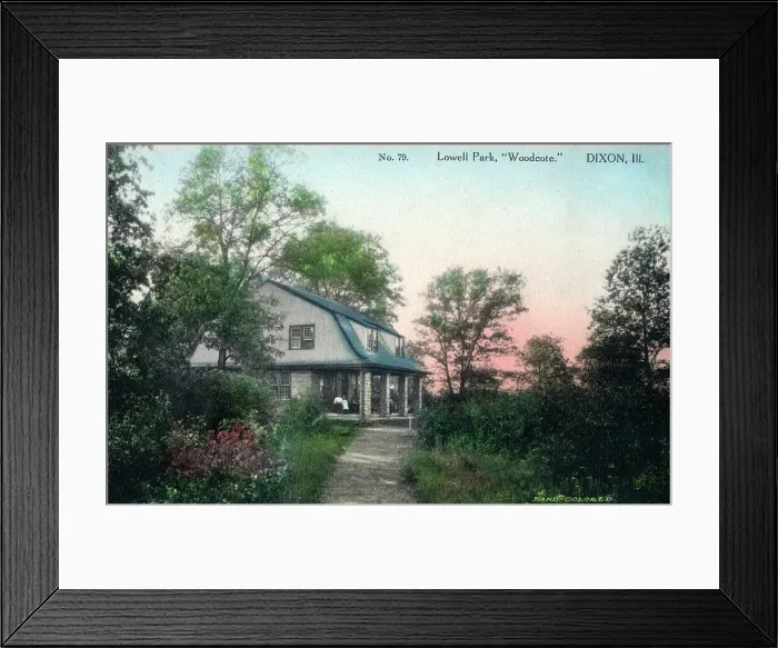 Framed Print : Lowell Park, Woodcote - Dixon, Illinois, USA Framed Print : Lowell Park, Woodcote - Dixon, Illinois, USA