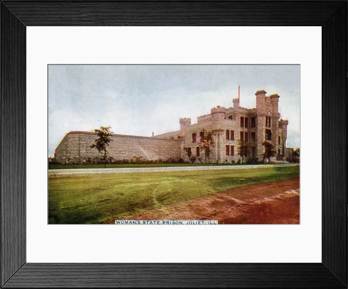 Framed Print : Woman's State Prison, Joillet, Illinois, USA Framed Print : Woman's State Prison, Joillet, Illinois, USA