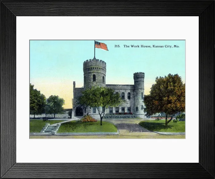 Framed Print : The Work House, Kansas City, Missouri, USA Framed Print : The Work House, Kansas City, Missouri, USA