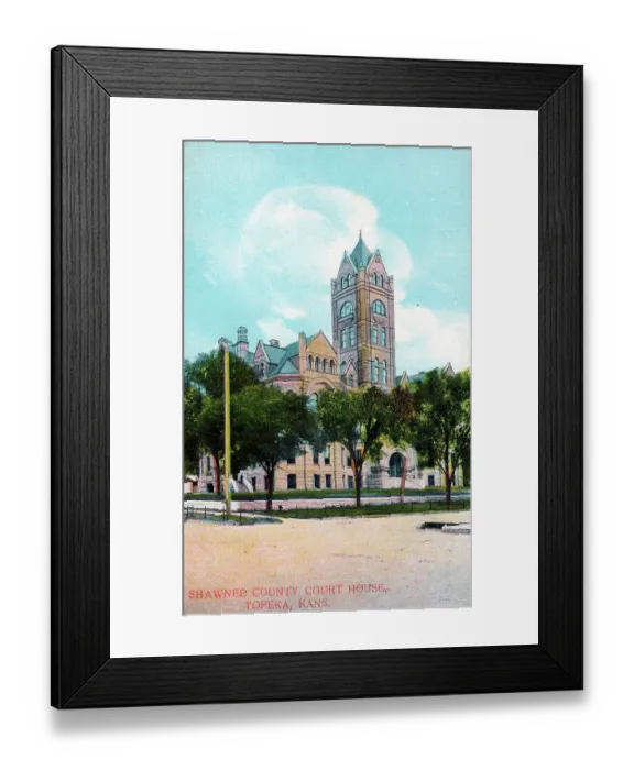 Framed Print : Shawnee County Court House, Topeka, Kansas, USA Framed Print : Shawnee County Court House, Topeka, Kansas, USA