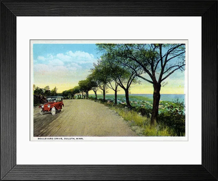 Framed Print : Boulevard Drive, Duluth, Minnesota, USA Framed Print : Boulevard Drive, Duluth, Minnesota, USA