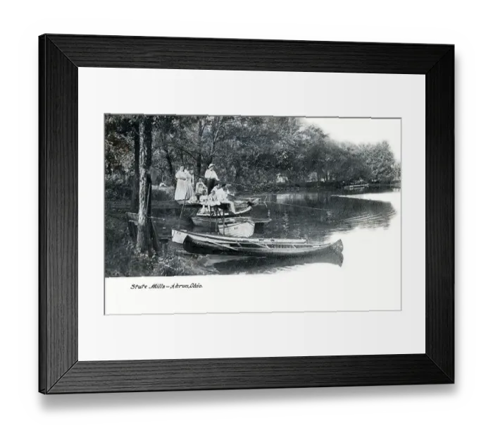 Framed Print : State Mills, Akron, Ohio, USA Framed Print : State Mills, Akron, Ohio, USA