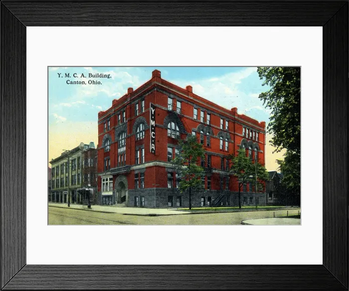 Framed Print : Y.M.C.A. Canton, Ohio, USA Framed Print : Y.M.C.A. Canton, Ohio, USA