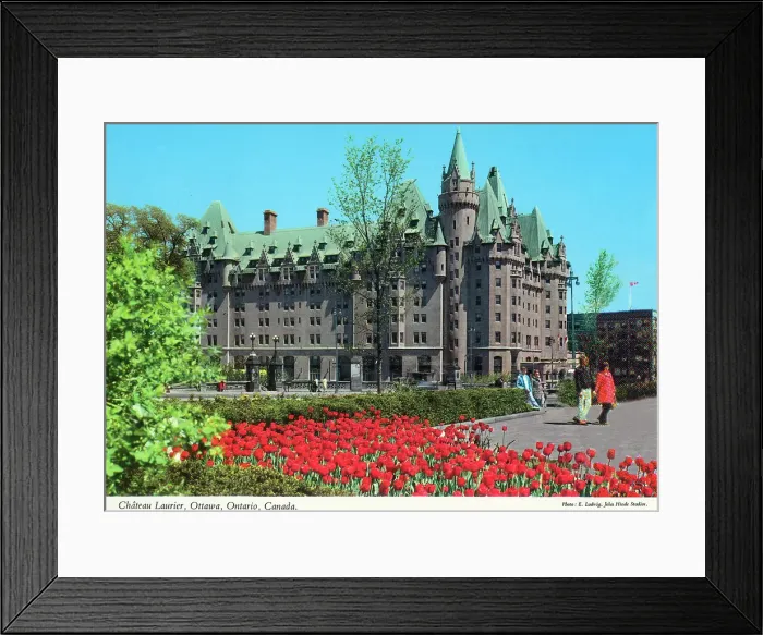 Framed Print : Ottawa, Ontario, Canada - The Chateau Laurier Hotel Framed Print : Ottawa, Ontario, Canada - The Chateau Laurier Hotel