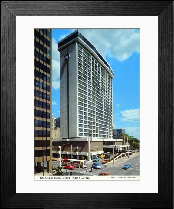 Framed Print : Ottawa, Ontario, Canada - The Skyline Hotel Framed Print : Ottawa, Ontario, Canada - The Skyline Hotel