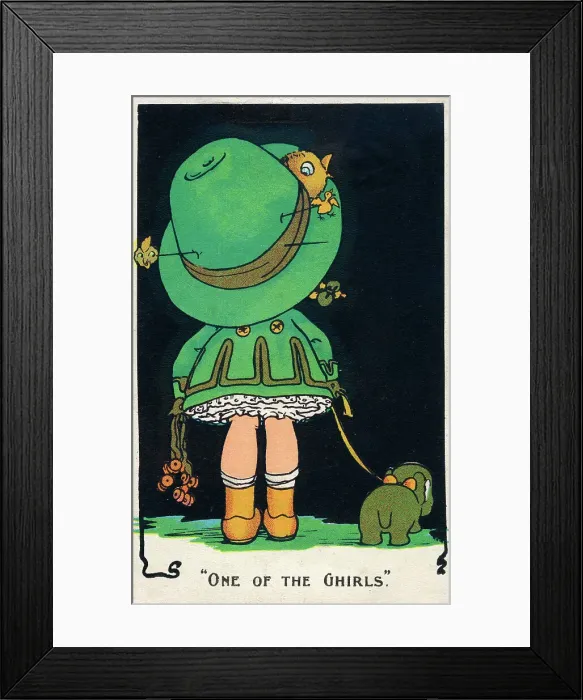 Framed Print : One of the Ghirls Framed Print : One of the Ghirls