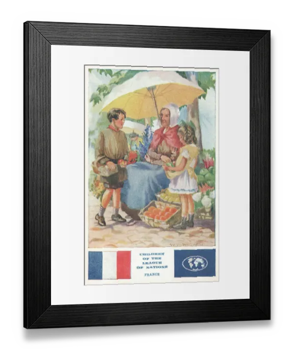 Framed Print : League of Nations Framed Print : League of Nations