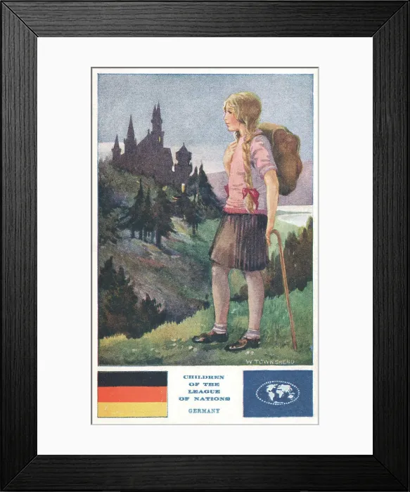 Framed Print : League of Nations Framed Print : League of Nations