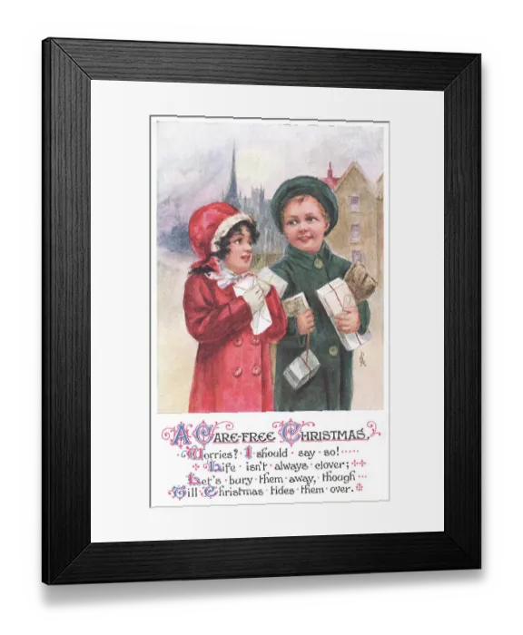 Framed Print : Children's Xmas Framed Print : Children's Xmas