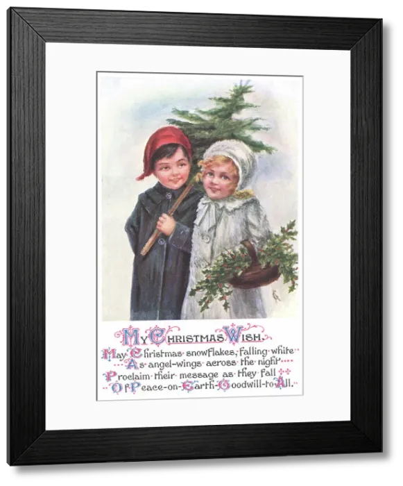 Framed Print : Children's Xmas Framed Print : Children's Xmas