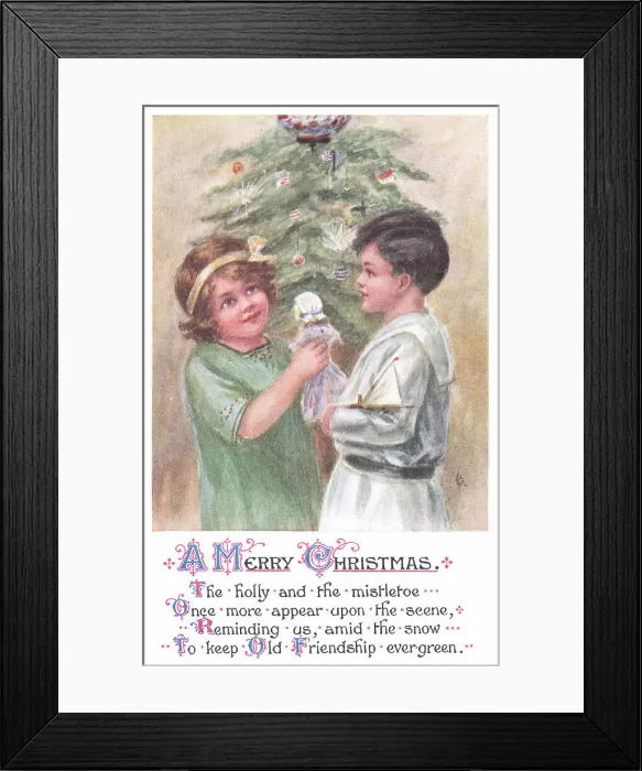 Framed Print : Children's Xmas Framed Print : Children's Xmas