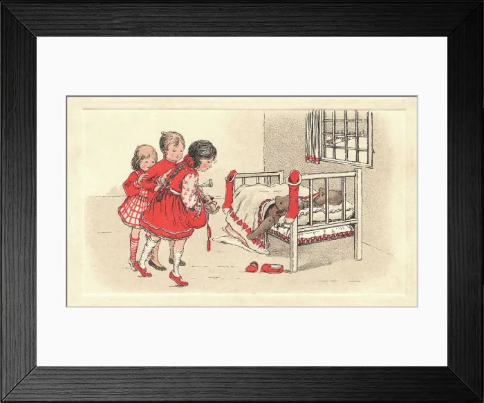 Framed Print : Children & Teddy Bears Framed Print : Children & Teddy Bears