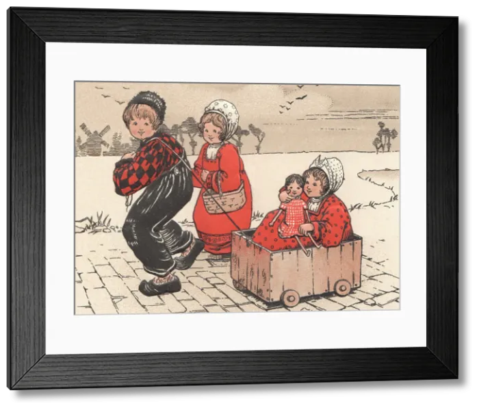 Framed Print : Children at Play Framed Print : Children at Play