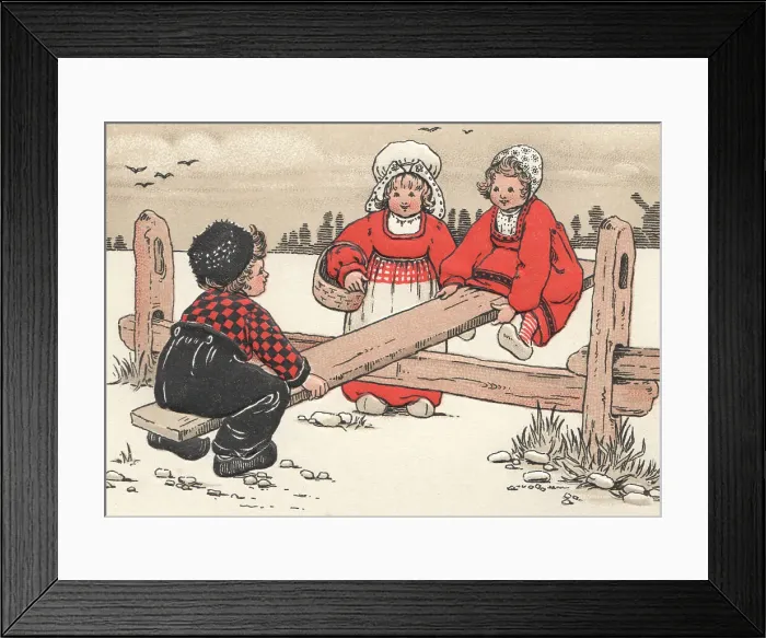 Framed Print : Children at Play Framed Print : Children at Play
