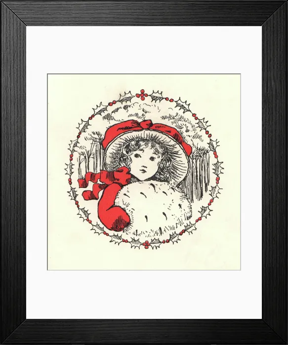 Framed Print : Christmas Motif Framed Print : Christmas Motif