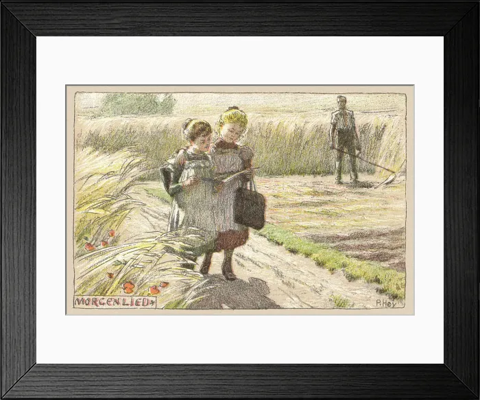 Framed Print : Morgenlied (Morning Song) Framed Print : Morgenlied (Morning Song)