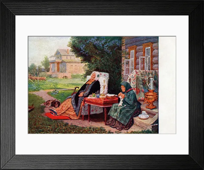 Framed Print : All in the past by Vassily Maximov Framed Print : All in the past by Vassily Maximov