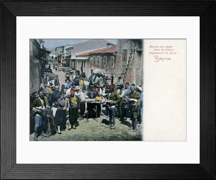 Framed Print : Fig market in the bazaars - Izmir, Turkey Framed Print : Fig market in the bazaars - Izmir, Turkey