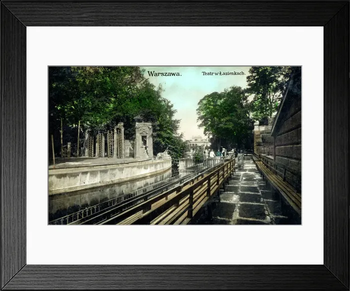 Framed Print : Amphitheater (Amfiteatr) in Parc Lazienki, Warsaw, Poland Framed Print : Amphitheater (Amfiteatr) in Parc Lazienki, Warsaw, Poland