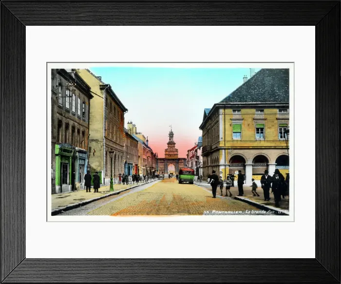 Framed Print : Pontarlier, France Framed Print : Pontarlier, France