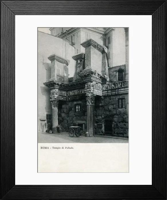 Framed Print : Forum of Nerva, Rome (The Temple of Pallas) Framed Print : Forum of Nerva, Rome (The Temple of Pallas)
