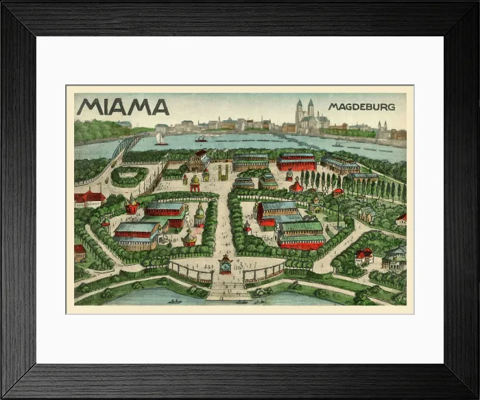 Framed Print : Magdeburg, Germany Framed Print : Magdeburg, Germany