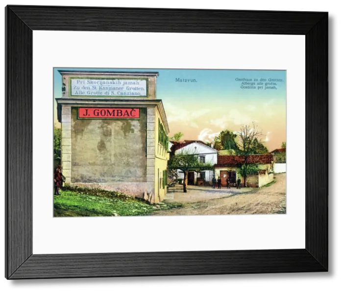 Framed Print : Matavun in the Littoral region of Slovenia Framed Print : Matavun in the Littoral region of Slovenia