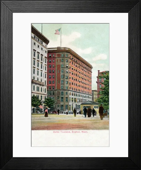 Framed Print : Hotel Torraine, Boston, Massachusetts, USA Framed Print : Hotel Torraine, Boston, Massachusetts, USA