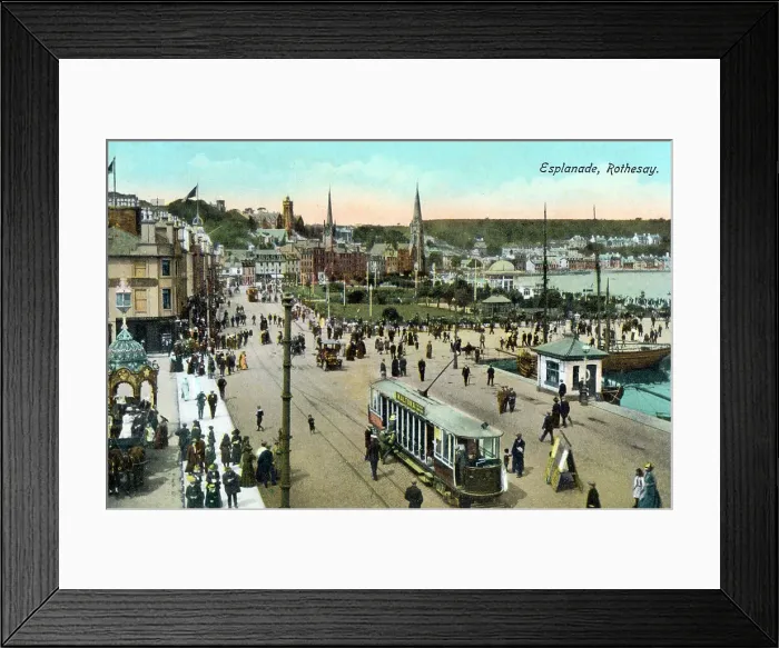 Framed Print : Rothesay, Isle of Bute, Argyll and Bute, Scotland Framed Print : Rothesay, Isle of Bute, Argyll and Bute, Scotland