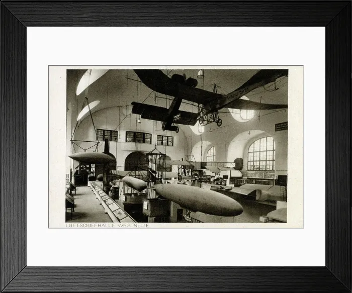Framed Print : Aviation display in the Deutsches Museum, Munich, Germany